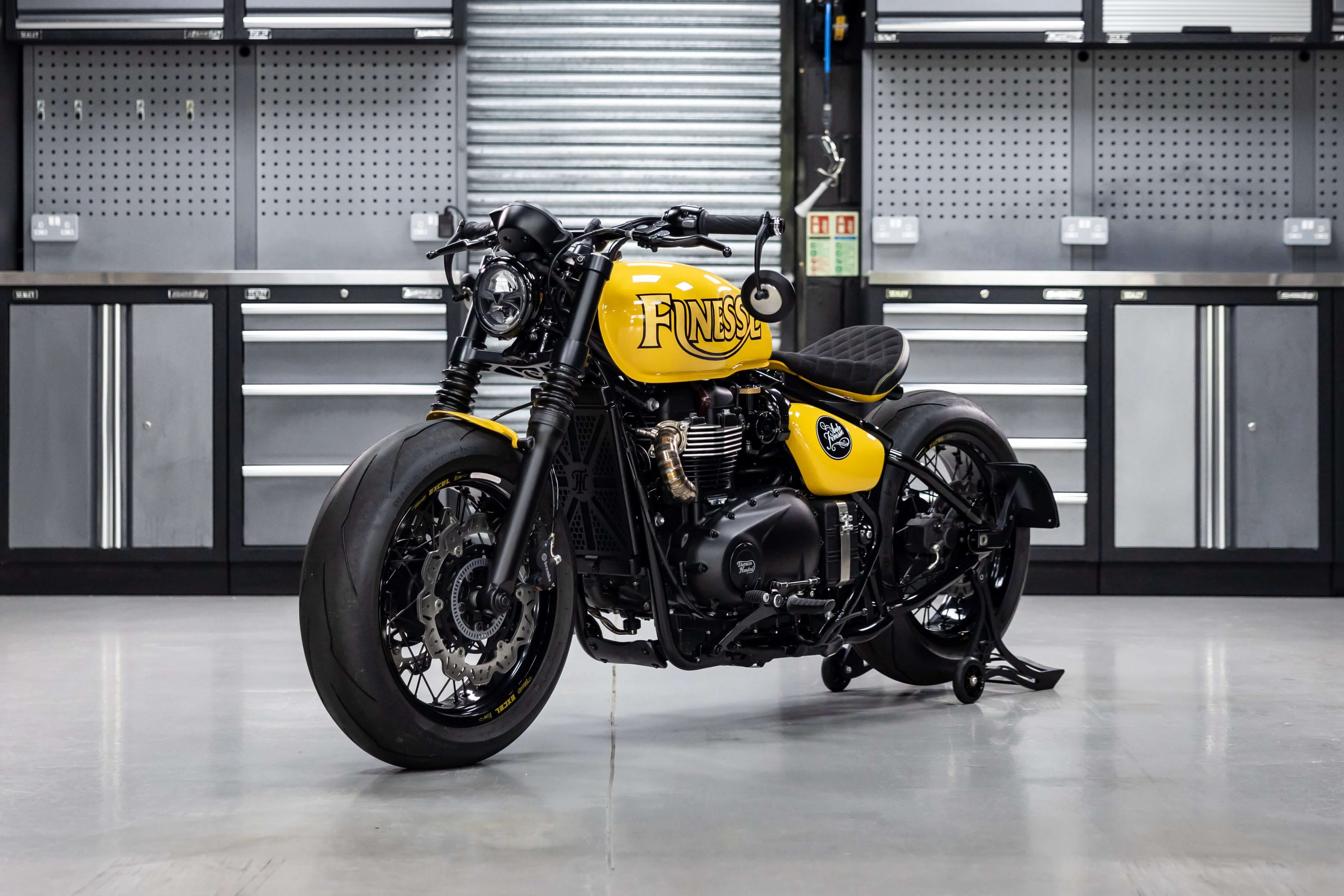 Project Spotlight: TH Custom Triumph Bobber