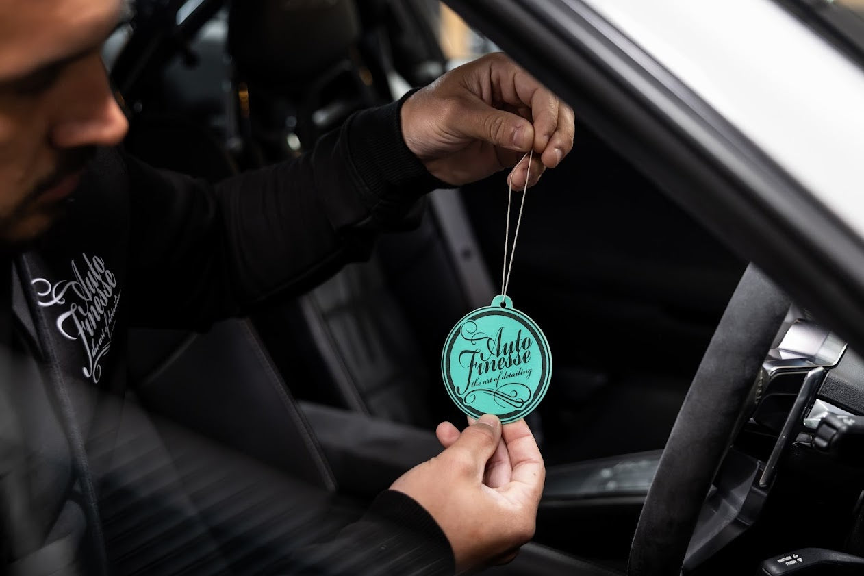 Auto Finesse | Coconut Air Freshener | Hanging Car Air Freshener