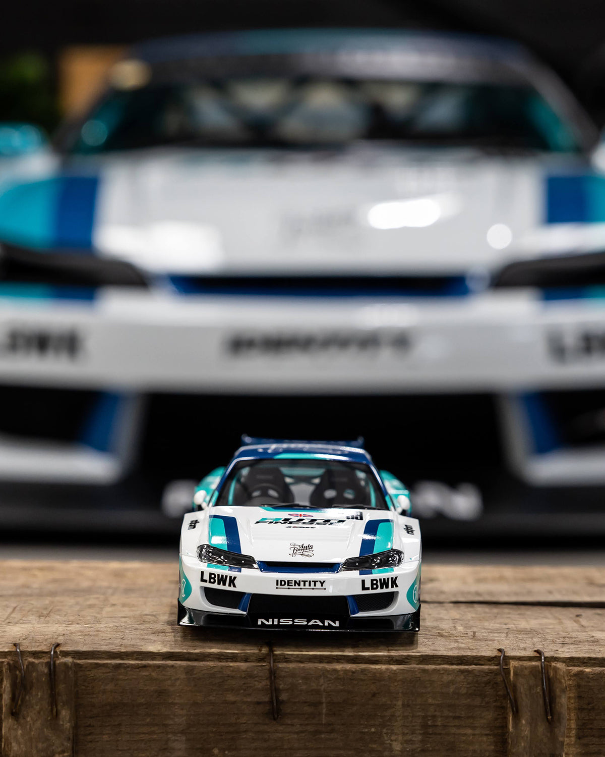 TopSpeed- Nissan LB-Super Silhouette S15 - 1/18 Scale Model