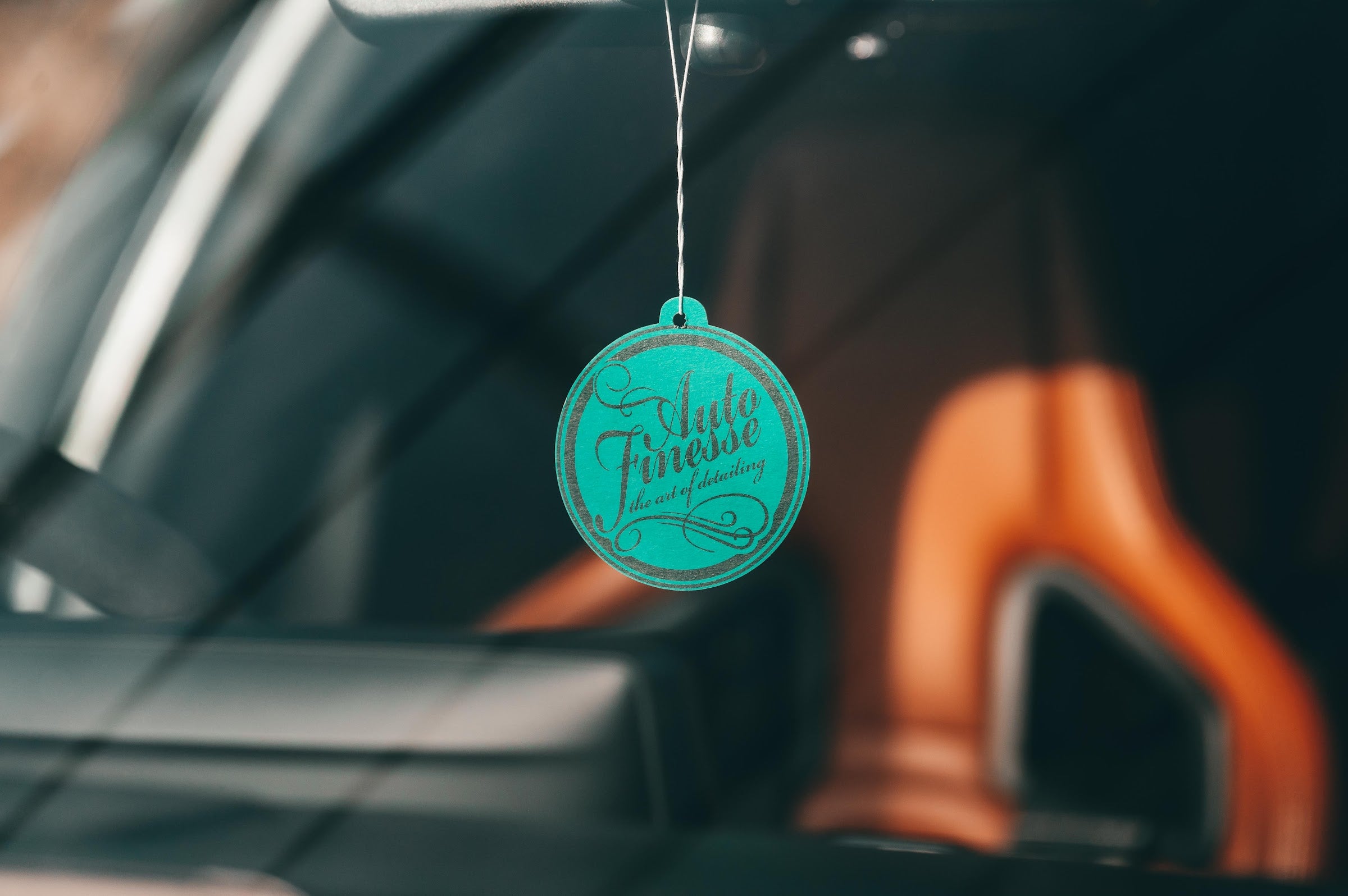 Auto Finesse | Coconut Air Freshener | Hanging Car Air Freshener