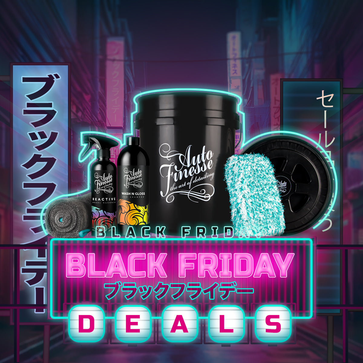 Auto Finesse | Car Detailing Products | Detailing Bucket Deal No.1