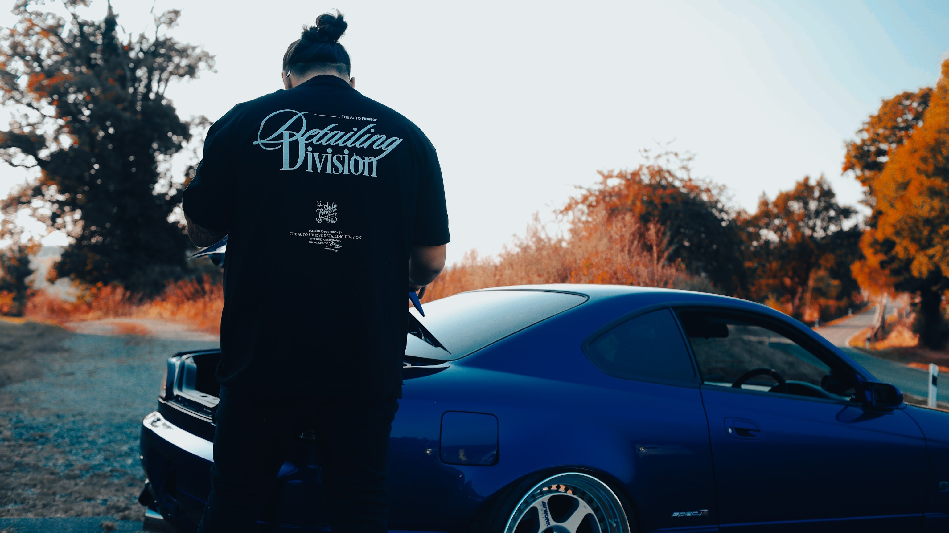 Auto Finesse | Detailing Division T-shirt | Oversized Fit &amp; Drop Shoulders