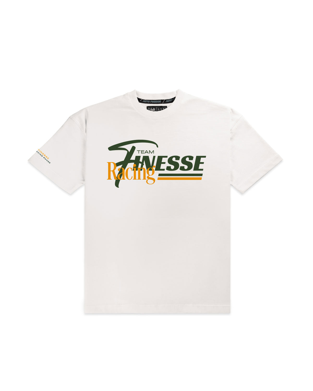 Retro Team Finesse Racing Oversized Heavyweight T-Shirt_ Front