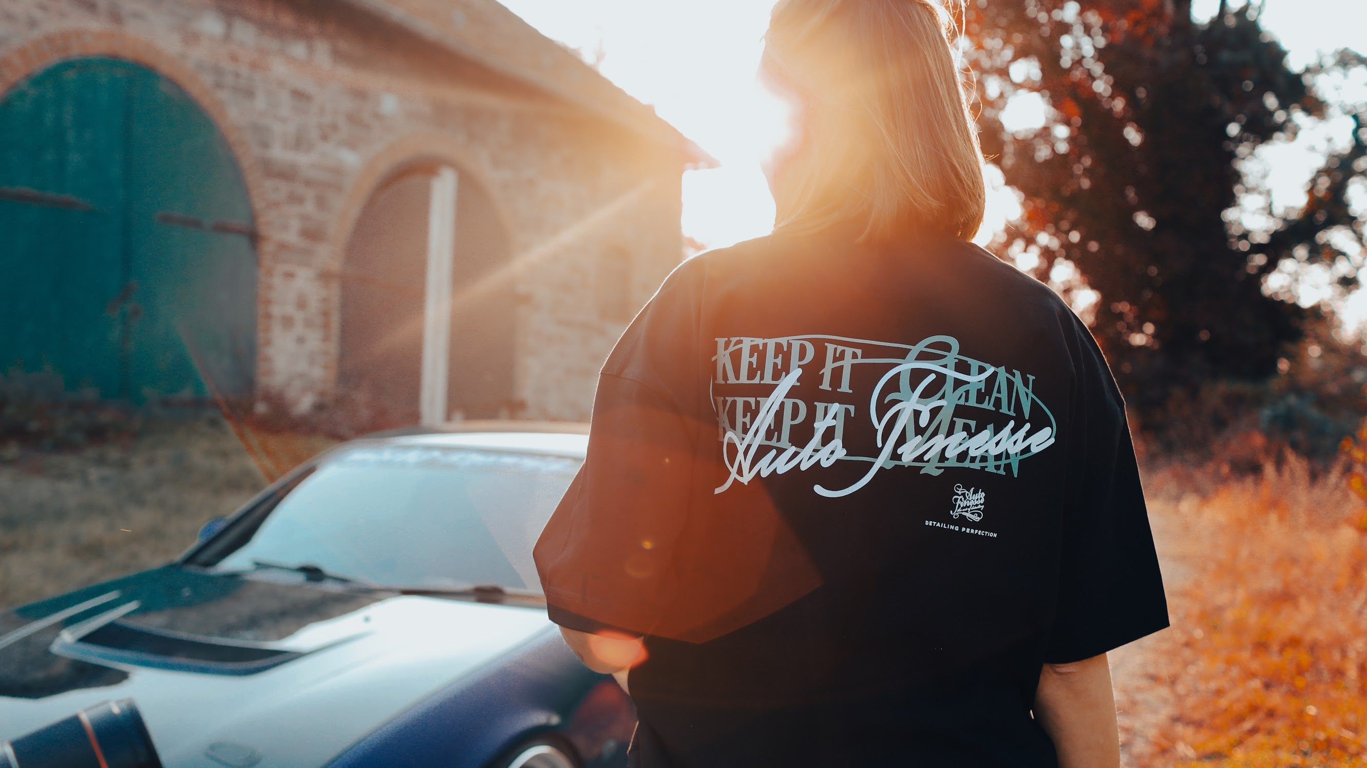 Auto Finesse | Keep it Clean Oversized Heavyweight T-Shirt | Exclusive Graphic Design