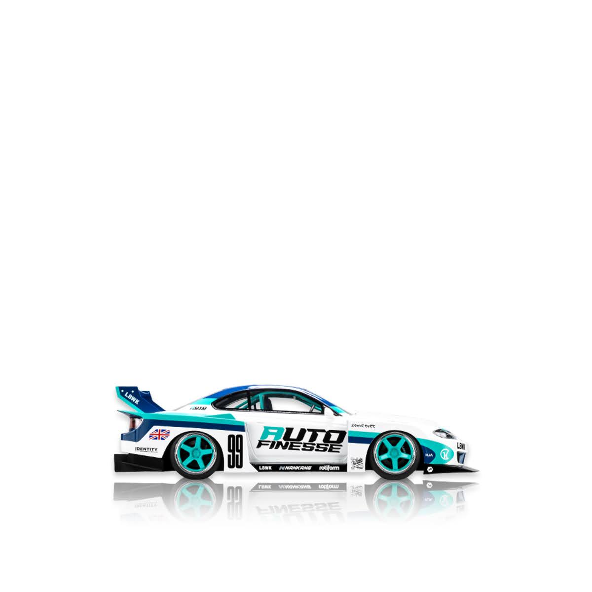 TopSpeed- Nissan LB-Super Silhouette S15 - 1/18 Scale Model