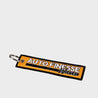 Lustre Flight Tag_ Orange Wax