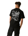 Detailers Signature T-Shirt Black & White - Front