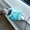 Plush Wash Mitt _Door Cleaning