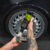 Satin Tyre Dressing on Applicator_ Deep Cleaning Wheel Kit