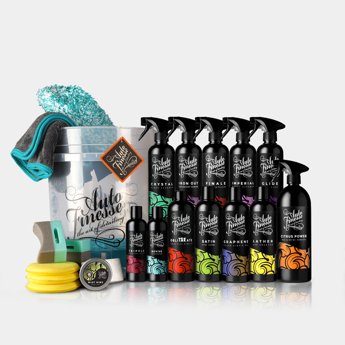 Auto Finesse | Car Detailing Products | 24 Piece Ultimate Car Care Kit