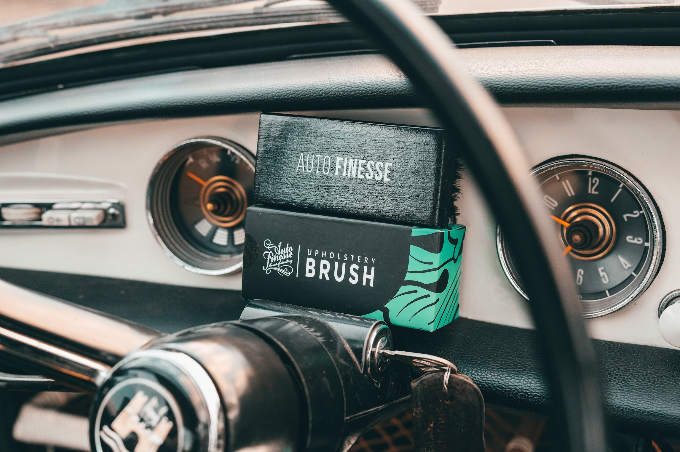 Auto Finesse | Upholstery Brush | Ultimate Car Interior Detailing Brush