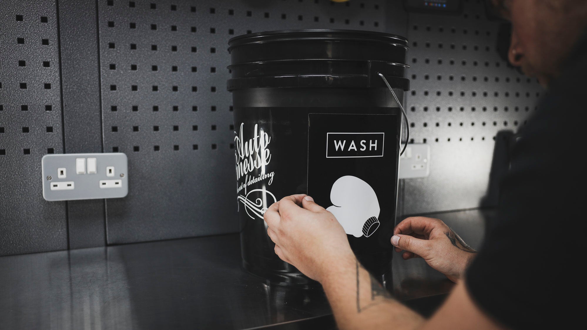 Auto Finesse | Detailing Bucket Stickers | Wheel, Rinse &amp; Wash Stickers