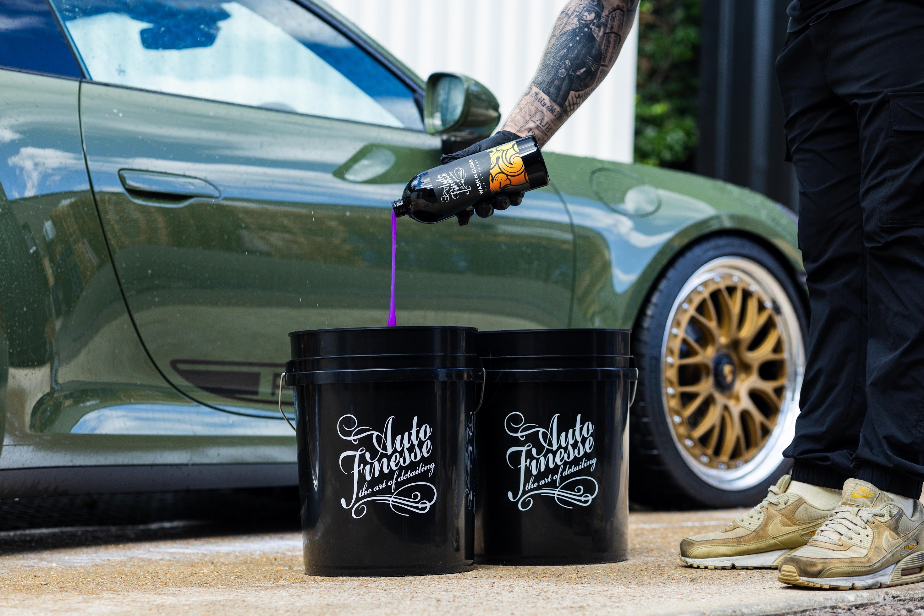 Auto Finesse | Wash &#39;n&#39; Gloss Ceramic Car Shampoo | Wash &amp; Wax Shampoo