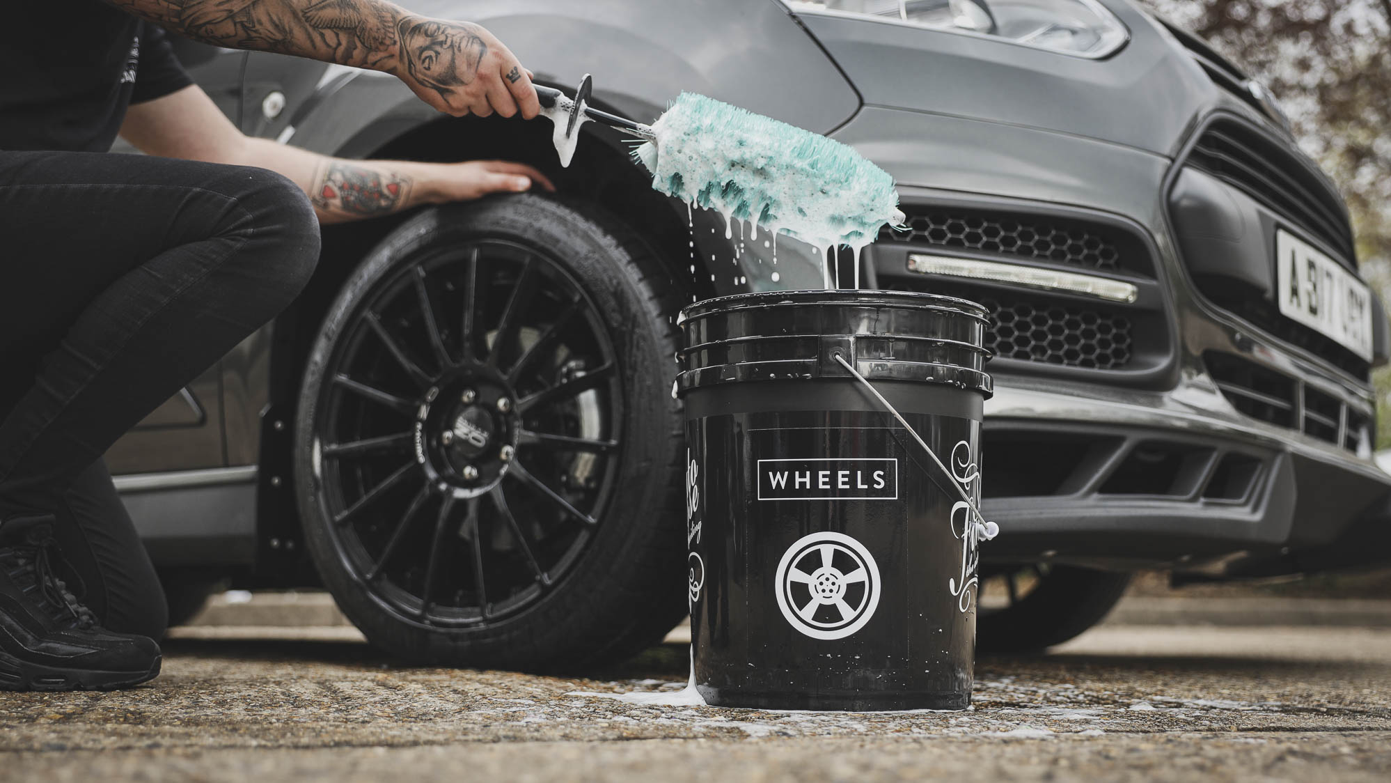 Auto Finesse | Detailing Bucket Stickers | Wheel, Rinse &amp; Wash Stickers