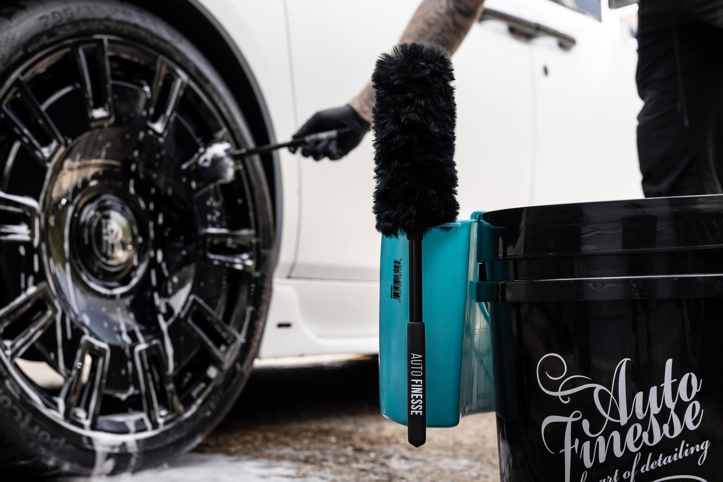 Auto Finesse | Wonder Wool - Lambswool Wheel Brush | Soft &amp; Durable