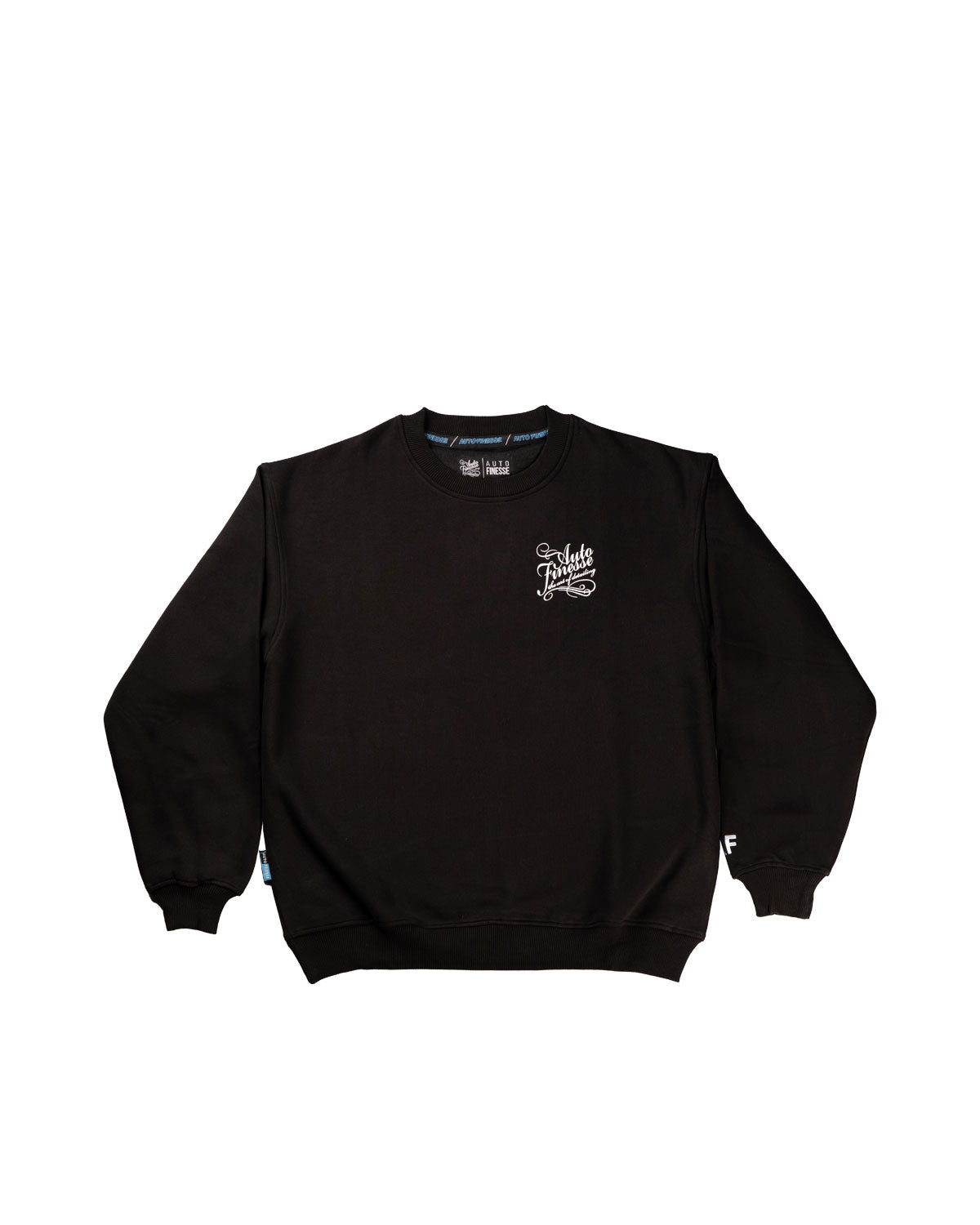 Oversized Signature Logo Crew Neck