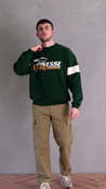 Finesse Racing Crew Neck_ Man Portrait