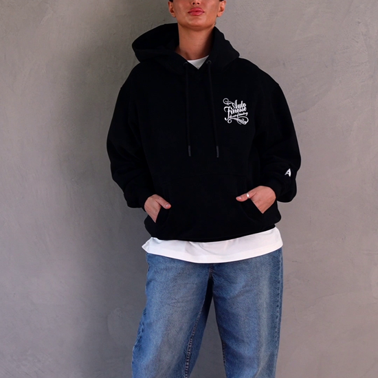 Signature Hoodie - Black Slim-Fit