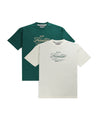 Detailers T-Shirt - Green and White