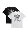 Detailers Signature T-Shirt Black & White - Back