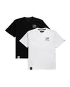 Detailers Signature T-Shirt Black & White - Front